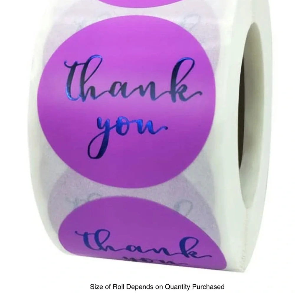 100 ~1.5” Thank You Boutique Stickers 🌟🆕🌟 2 For $15 (Bundle & Save)